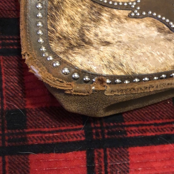 Longhorn steer shoulder bag - Picture 3 of 5